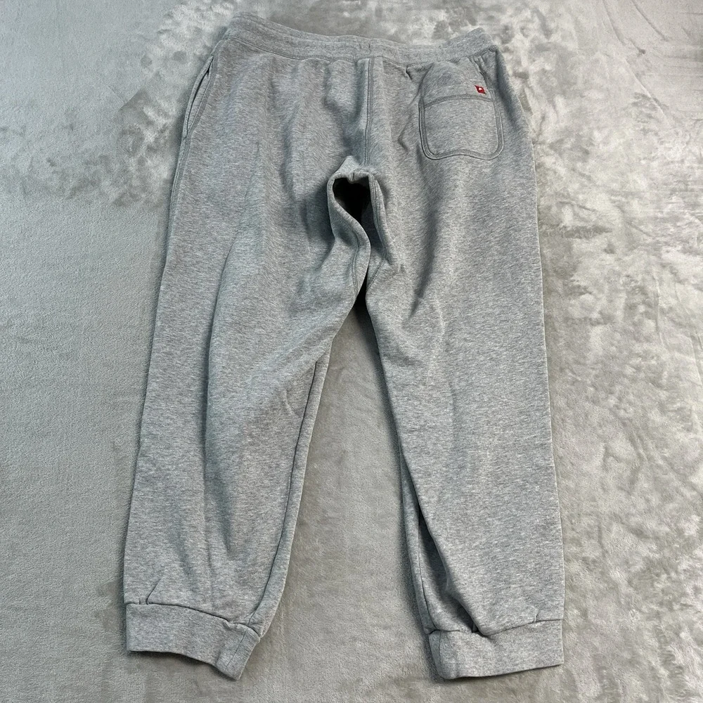 Nike Cuffed Fleece Baggy Relaxed Jogger Sweatpants Men's XL Gray Training Gym